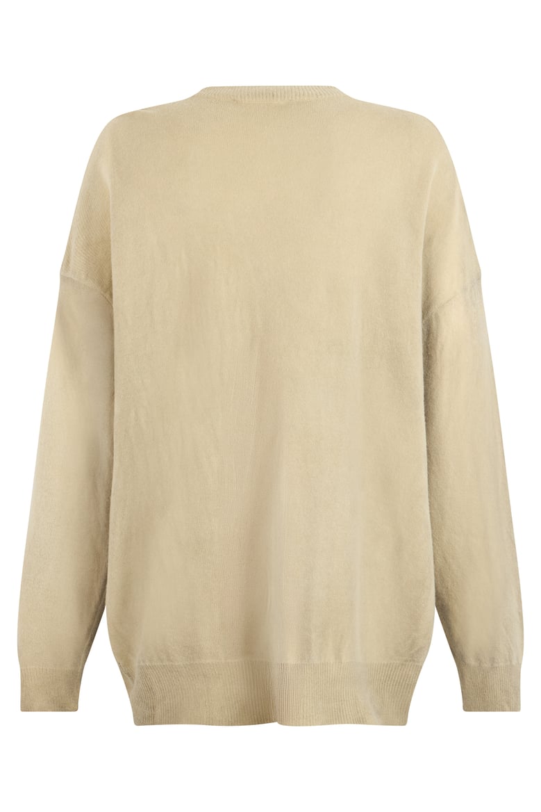 wool sweater beige by Selfnex