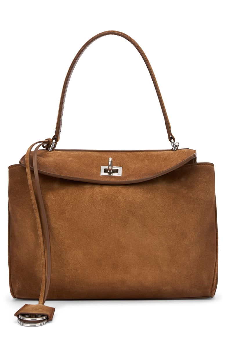 handbag rodeo camel suede by Selfnex