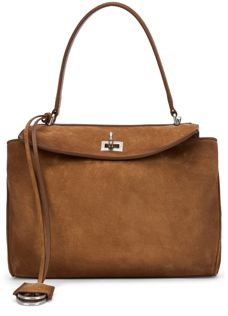 handbag rodeo camel suede by Selfnex