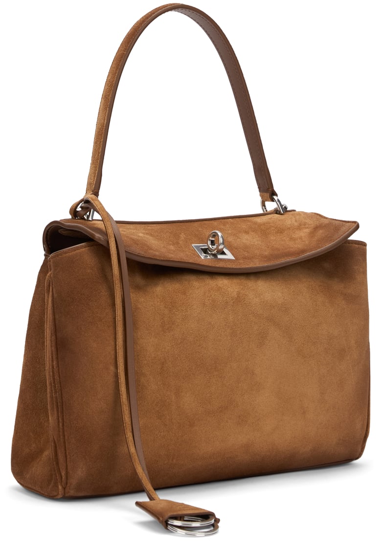handbag rodeo camel suede by Selfnex