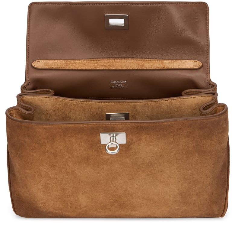 handbag rodeo camel suede by Selfnex