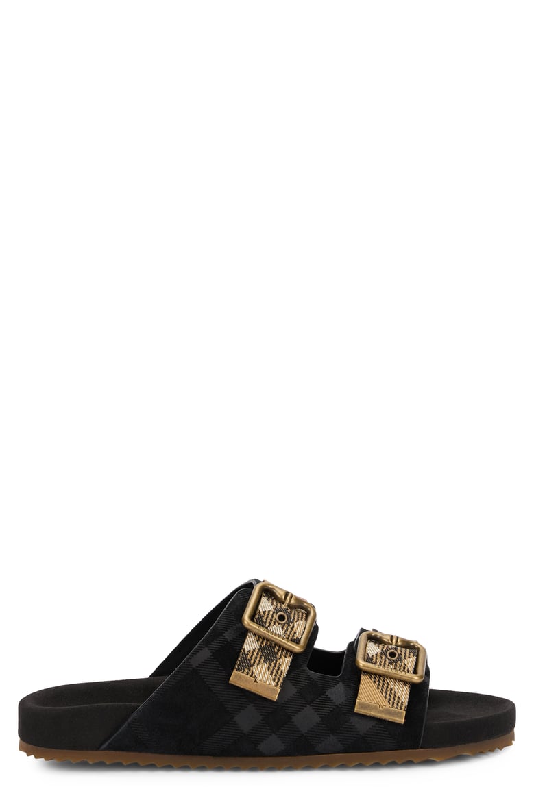 sandals black leather by Selfnex