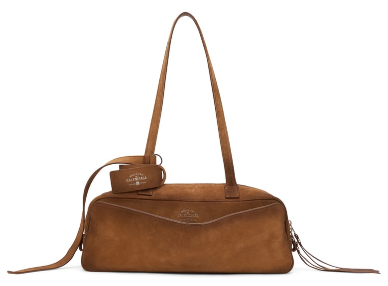 handbag carrie brown suede by Selfnex