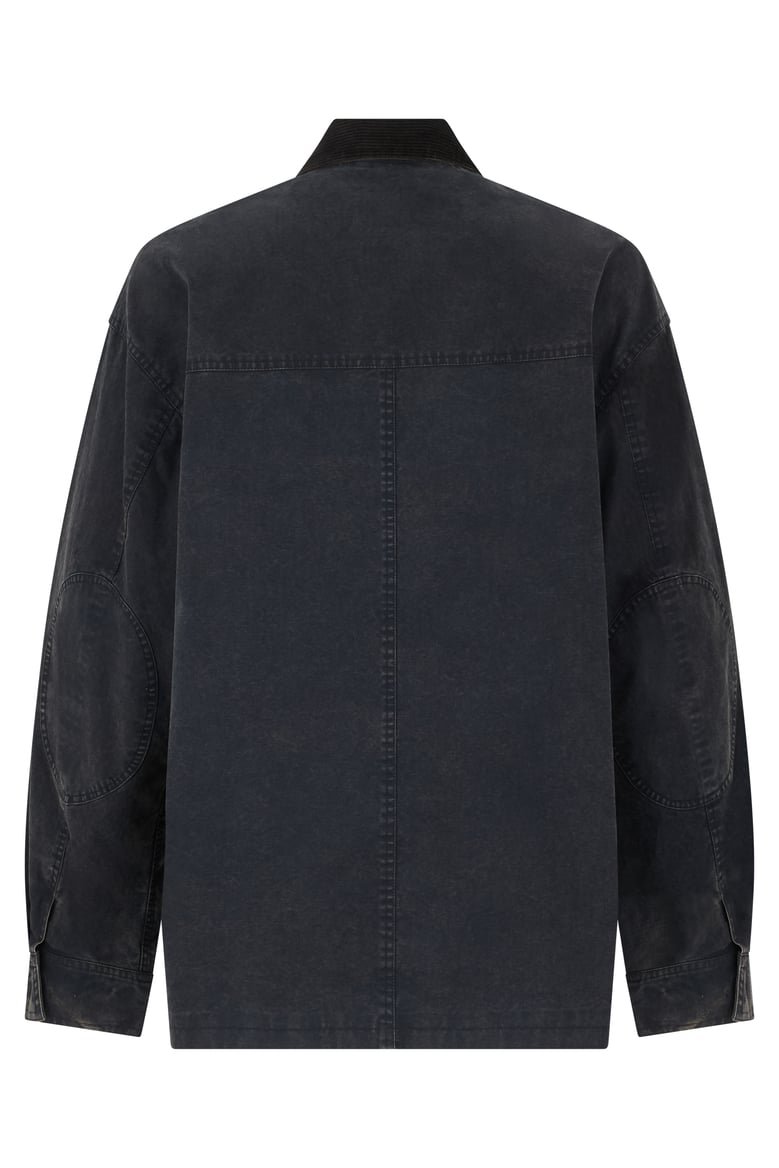 work jacket cotton black by Selfnex
