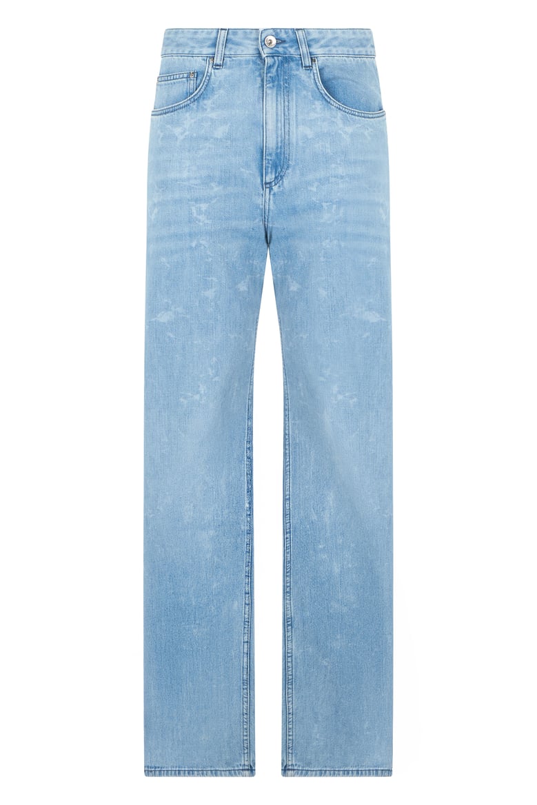 straight-leg jeans light blue by Selfnex