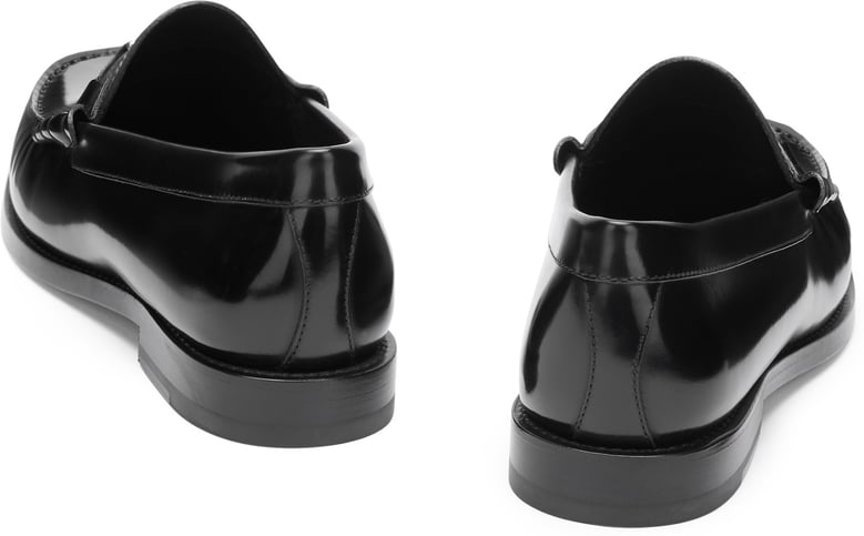 triomphe luco leather loafers by Selfnex