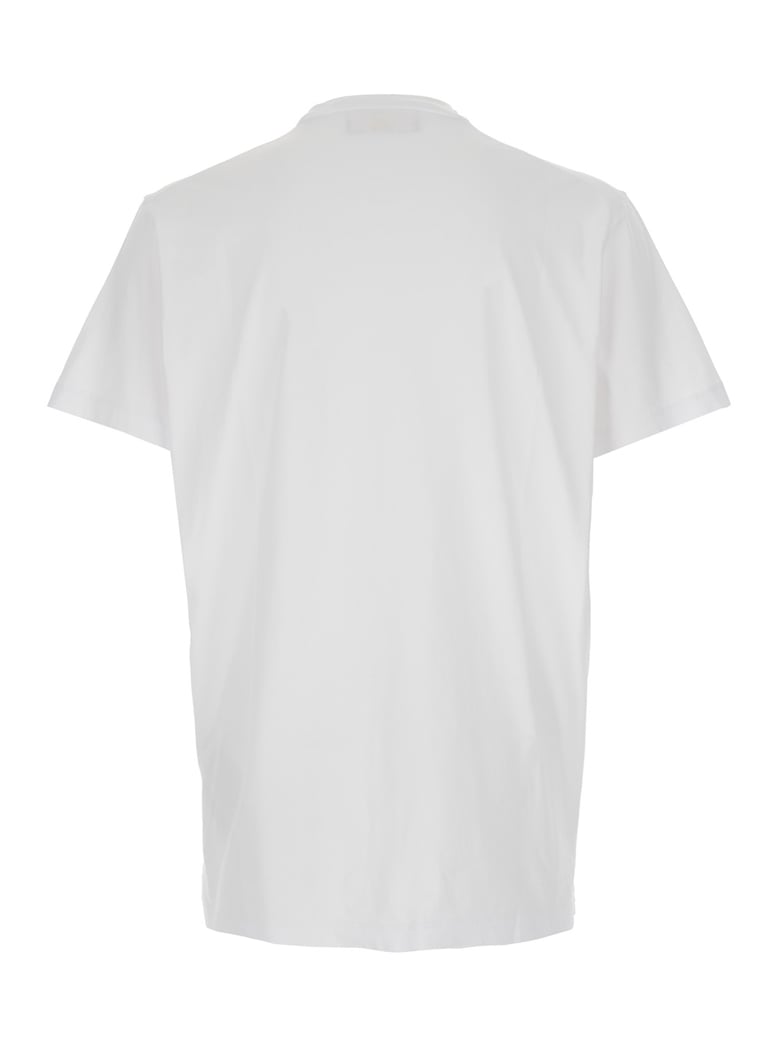 ducati x d2 white t-shirt with logo by Selfnex