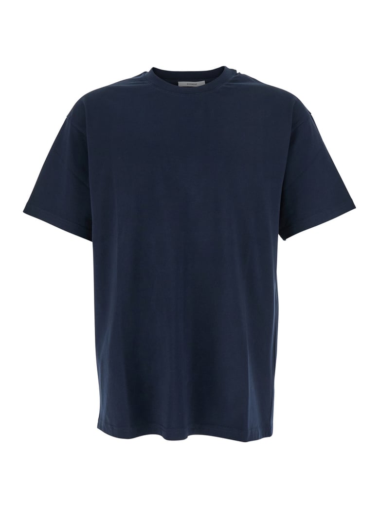 blue t-shirt with logo by Selfnex