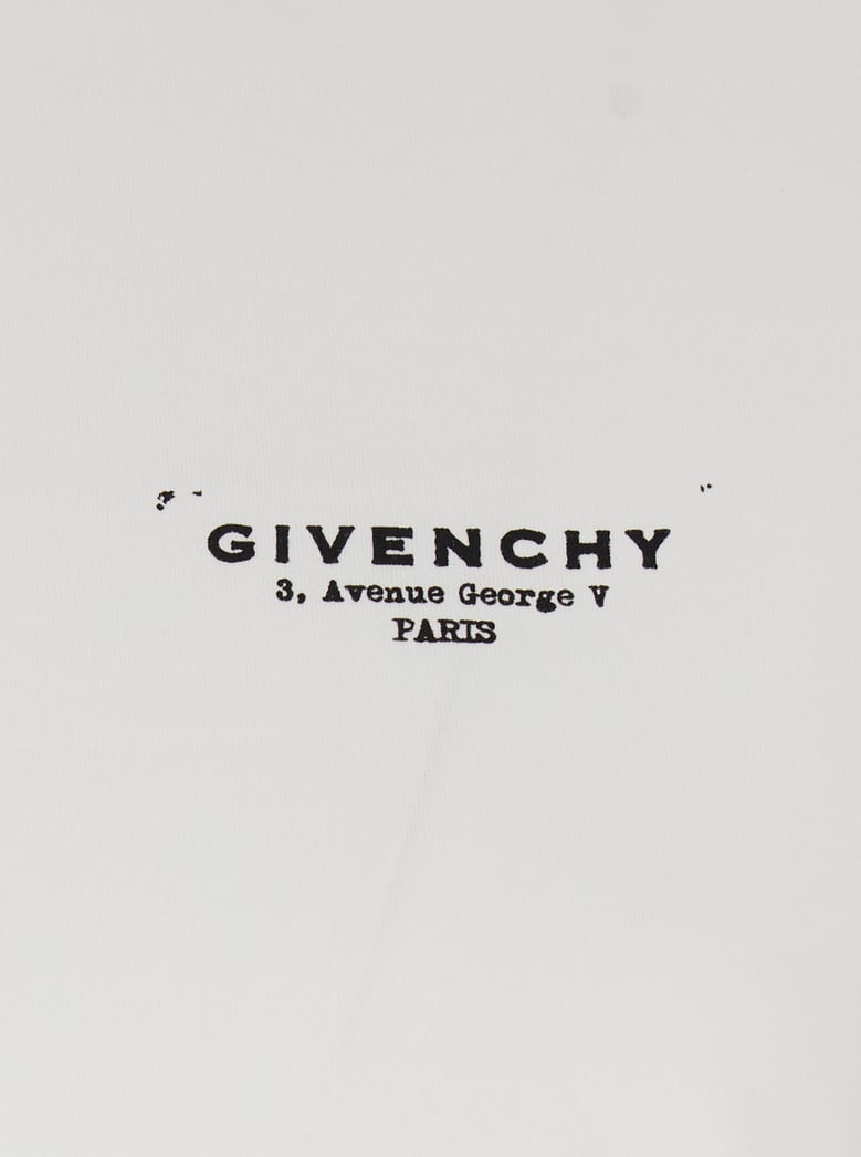 white crewneck t-shirt with logo detail by Selfnex