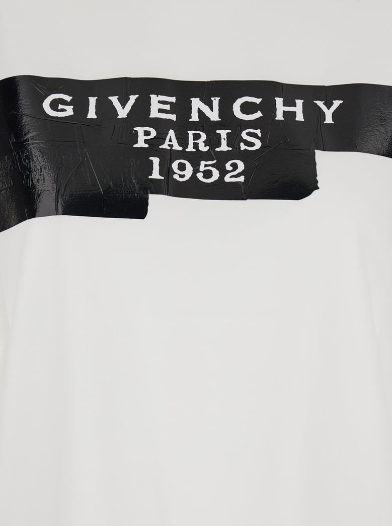 white t-shirt with logo by Selfnex