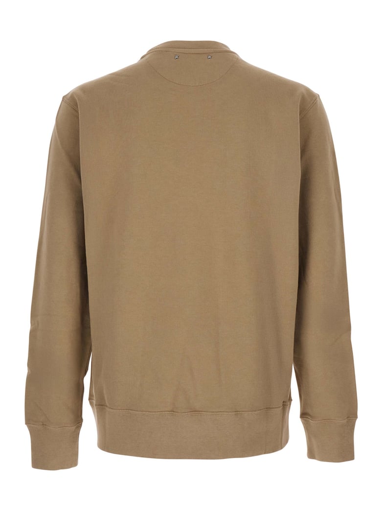 crewneck sweatshirt beige by Selfnex