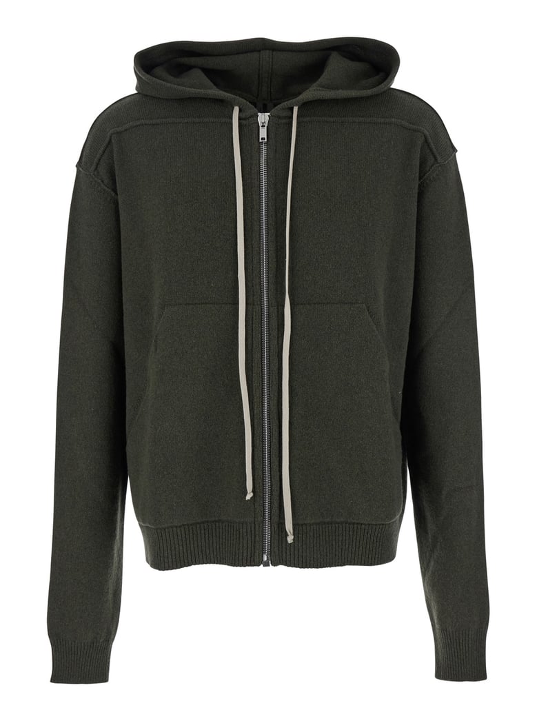 green cashmere and wool sweatshirt by Selfnex