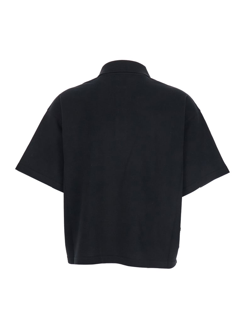 oversize polo shirt with classic collar by Selfnex