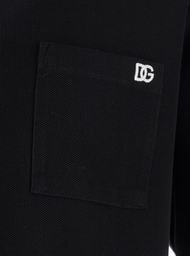 black crewneck t-shirt with logo embroidery by Selfnex