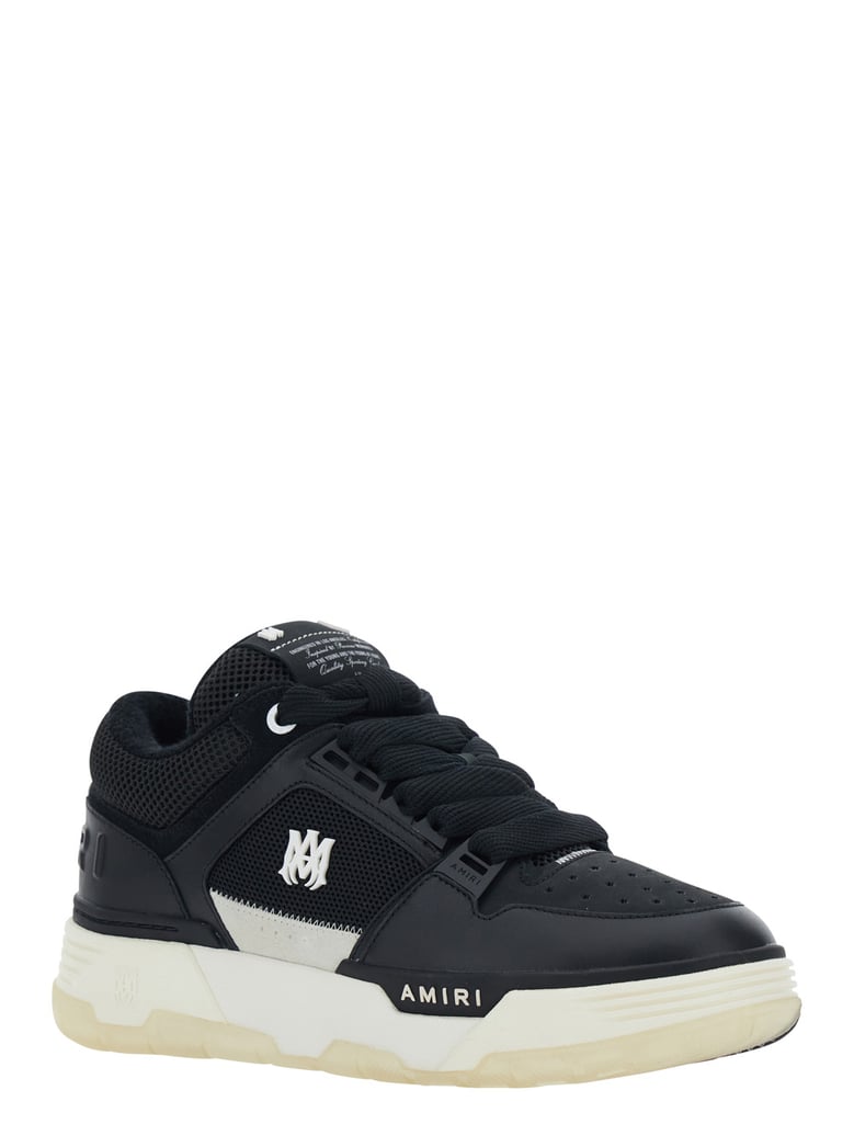 sneakers ma1 black leather by Selfnex