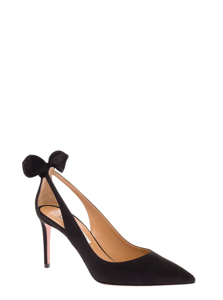 pumps black suede by Selfnex