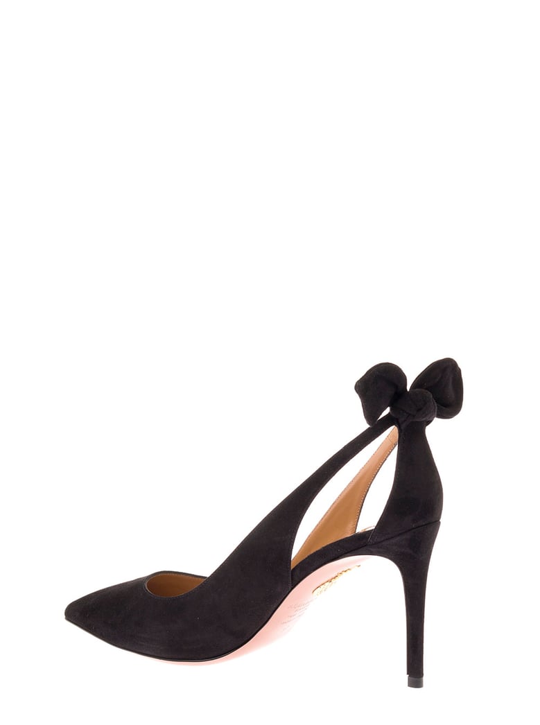 pumps black suede by Selfnex