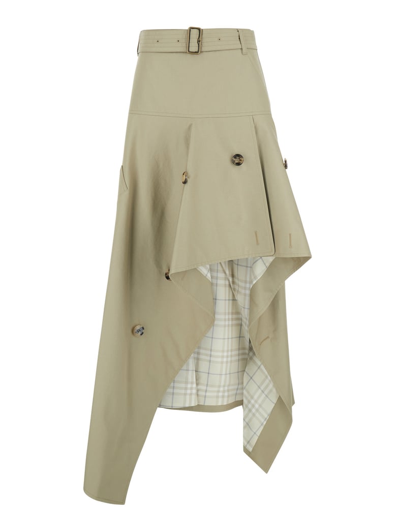 skirt heather beige by Selfnex