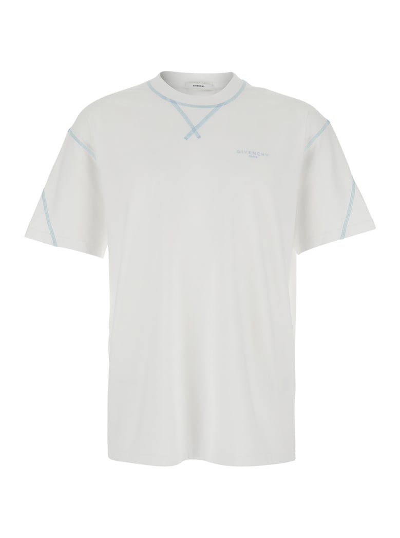 t-shirt white cotton by Selfnex
