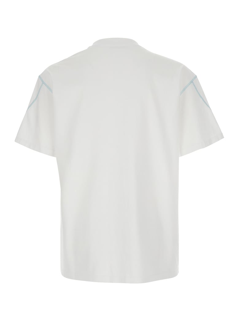 t-shirt white cotton by Selfnex