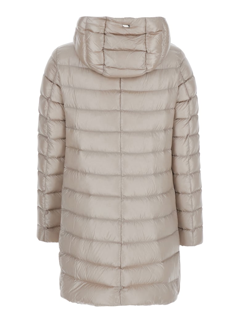 down jacket beige by Selfnex