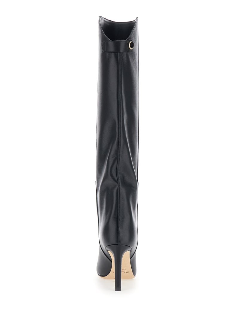 boots alizze black leather by Selfnex
