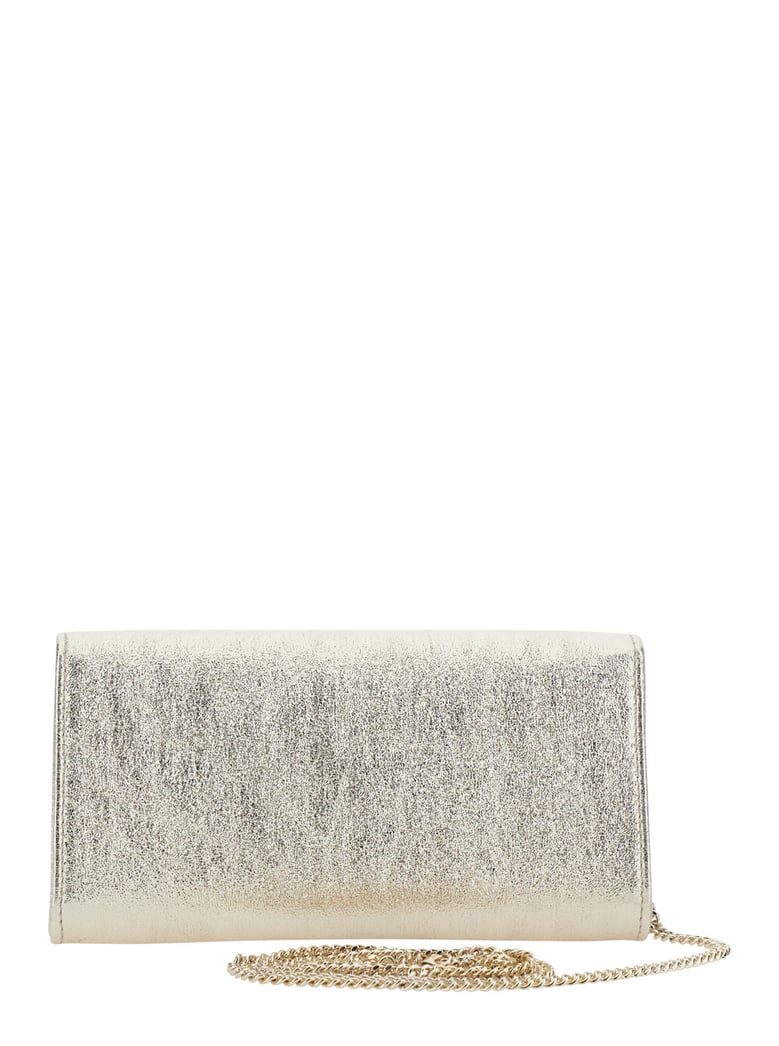 clutch pouch emmie metallic leather-blend by Selfnex