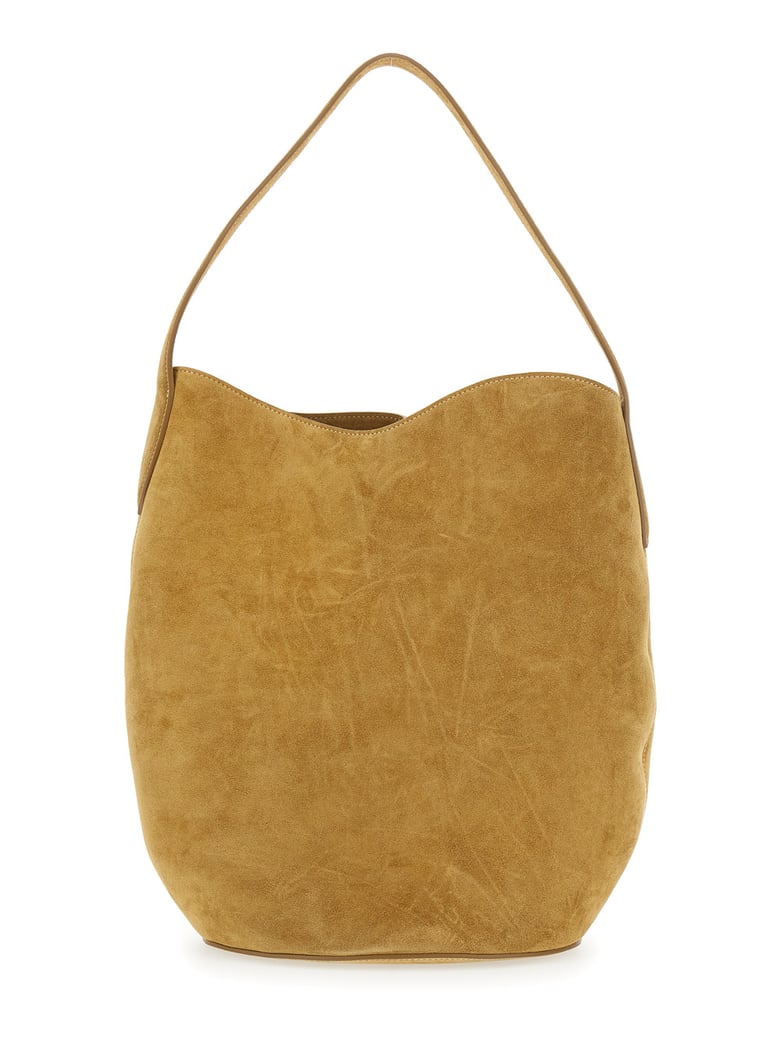 crossbody bag suede brown by Selfnex