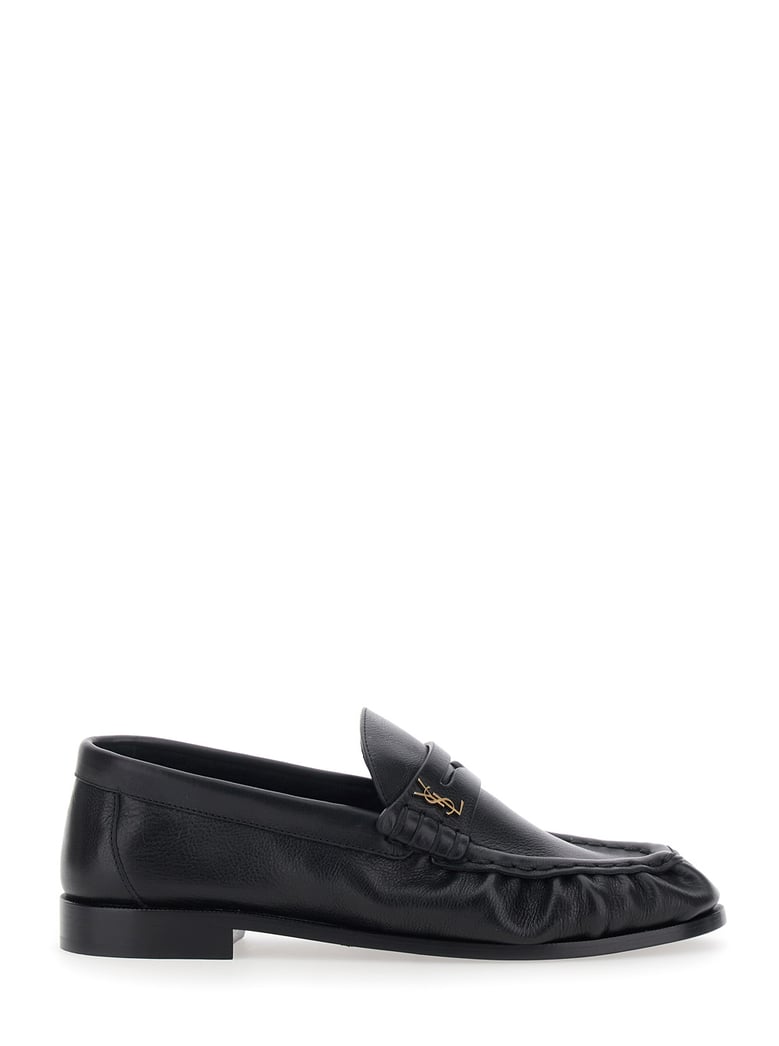 loafers le loafer black leather by Selfnex