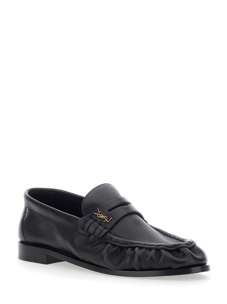 loafers le loafer black leather by Selfnex