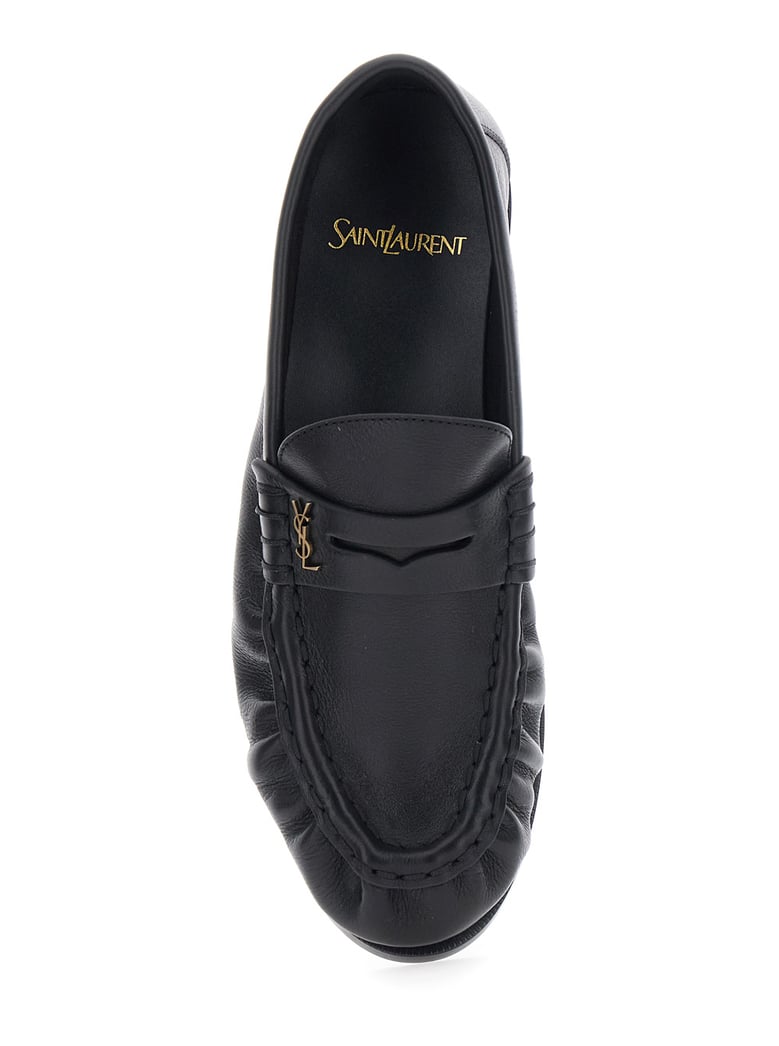 loafers le loafer black leather by Selfnex