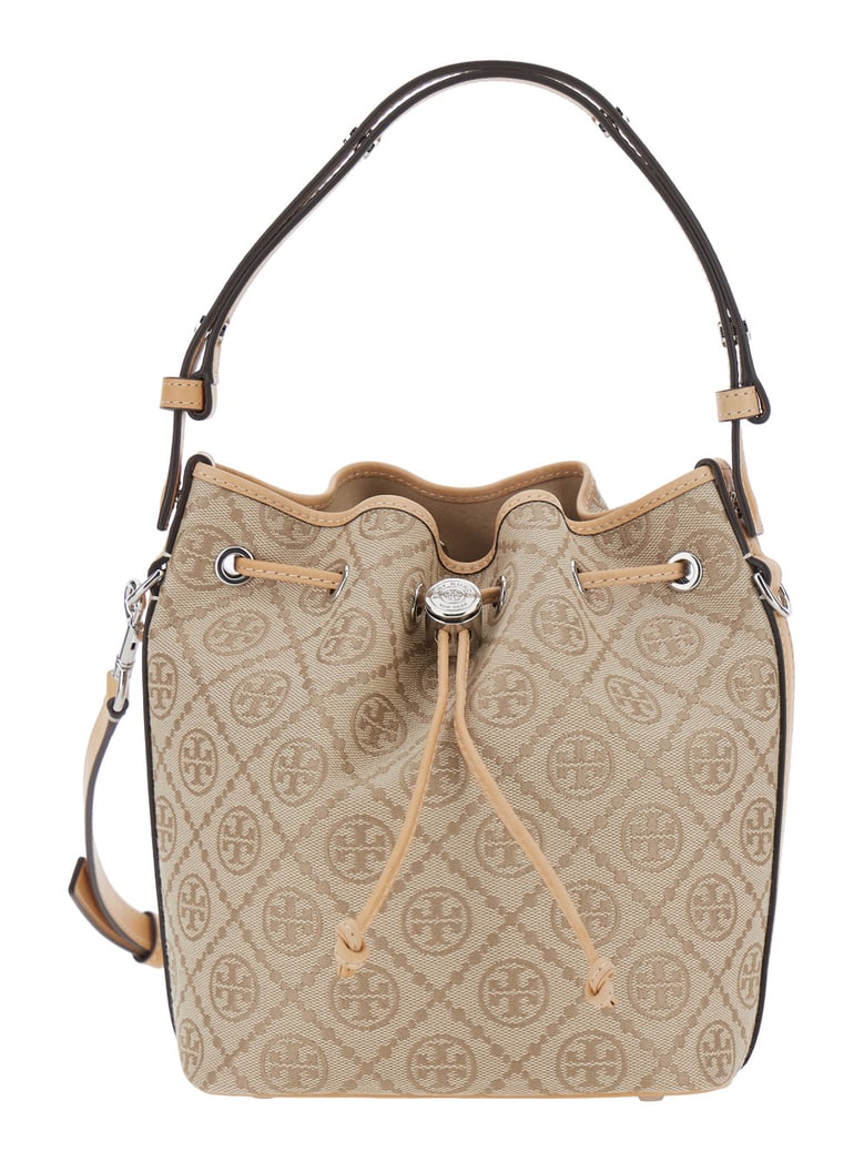 handbag t monogram mini bucket beige by Selfnex