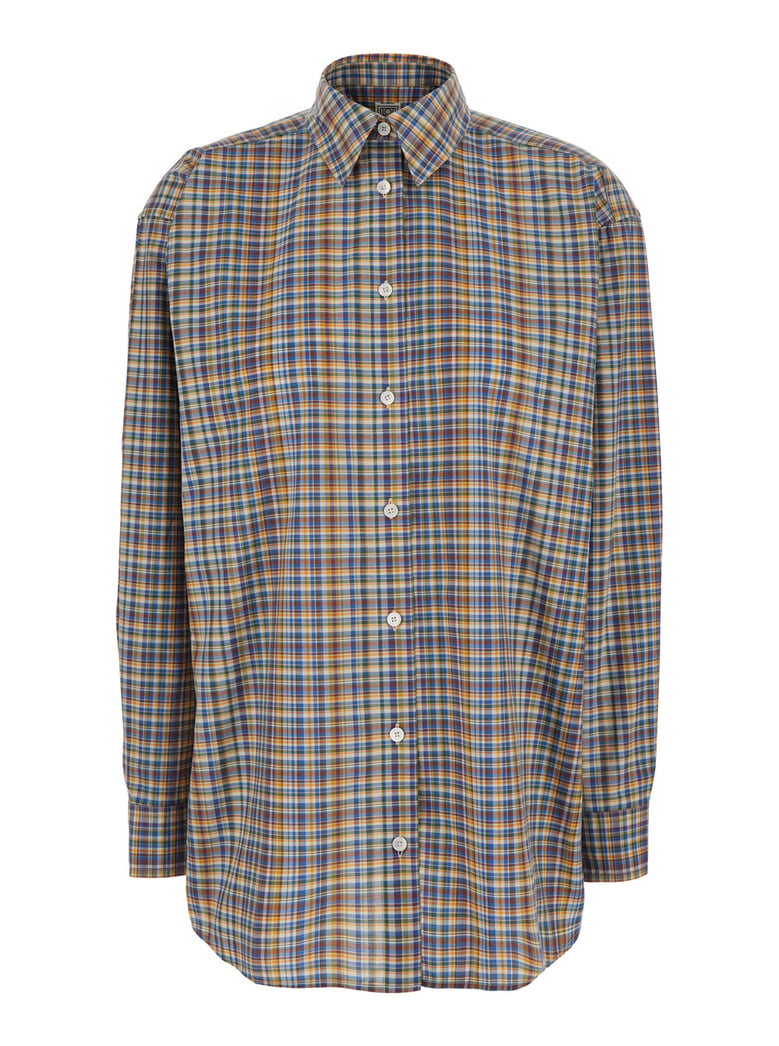 classic check shirt multicolour by Selfnex