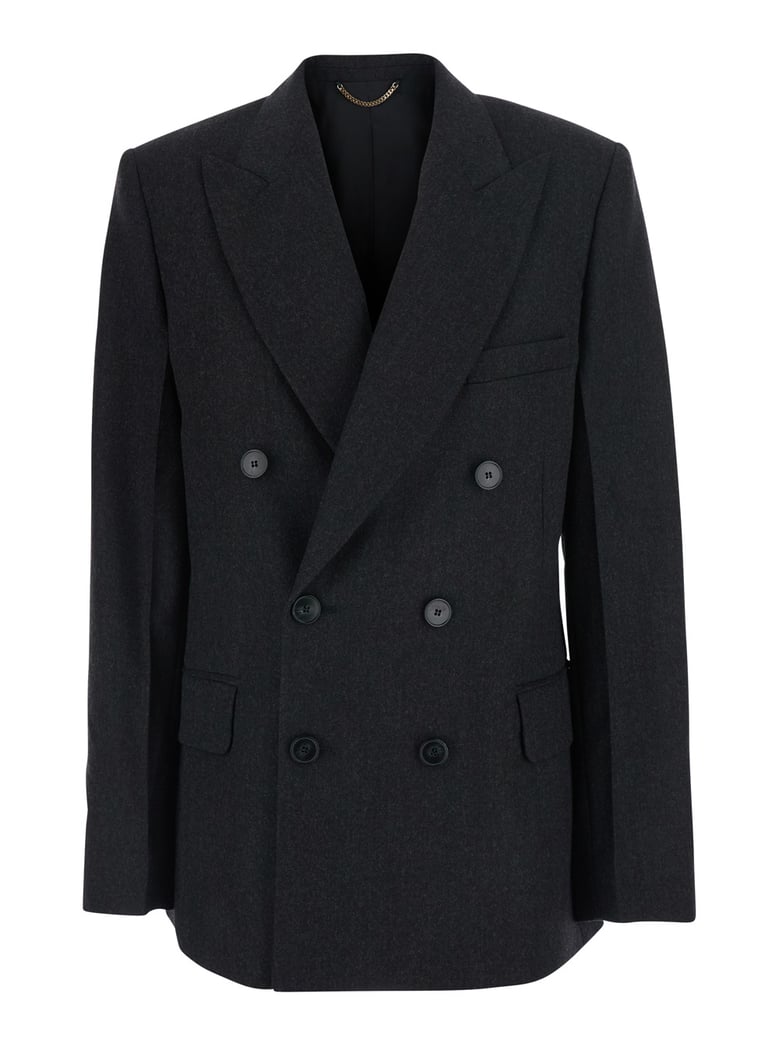 jacket beatrice grey wool by Selfnex