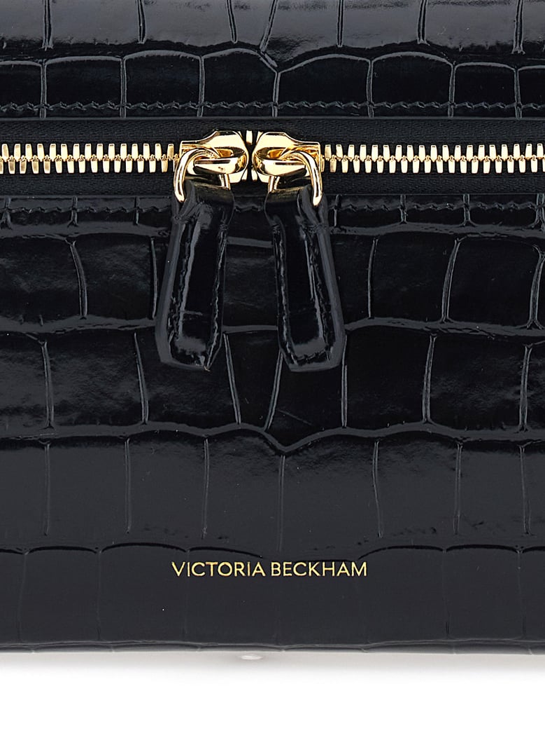 crossbody bag black patent leather by Selfnex