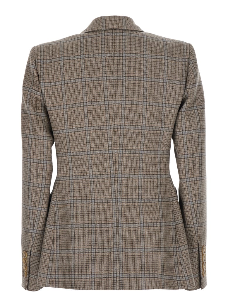 jacket saona beige wool by Selfnex