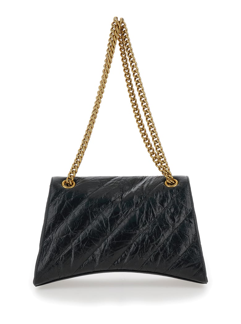 crush m black crossbody bag with b logo by Selfnex
