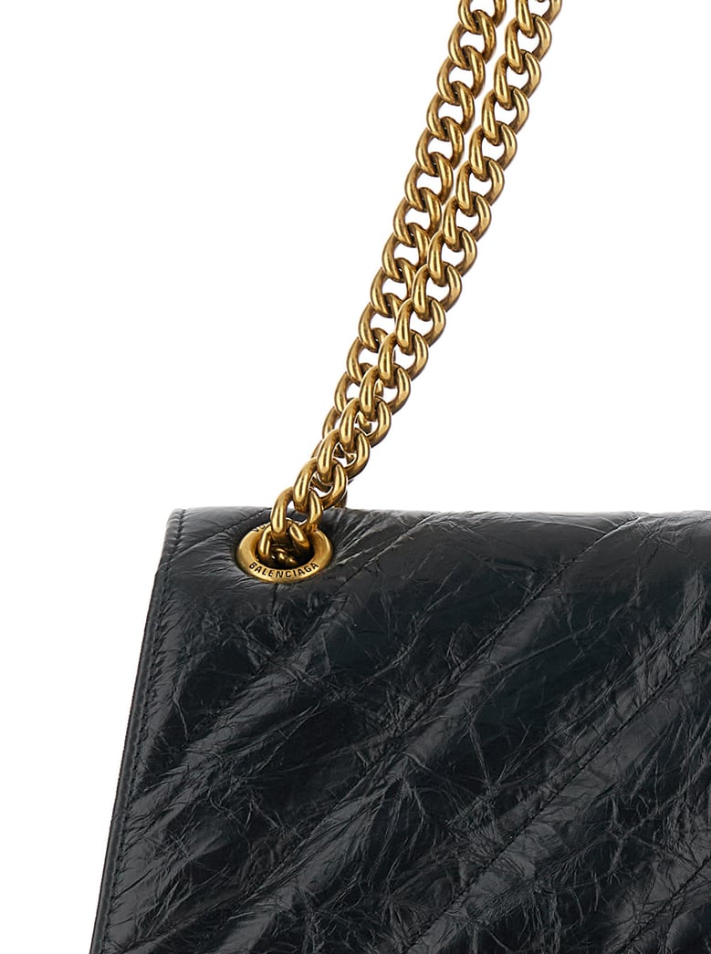 crush m black crossbody bag with b logo by Selfnex