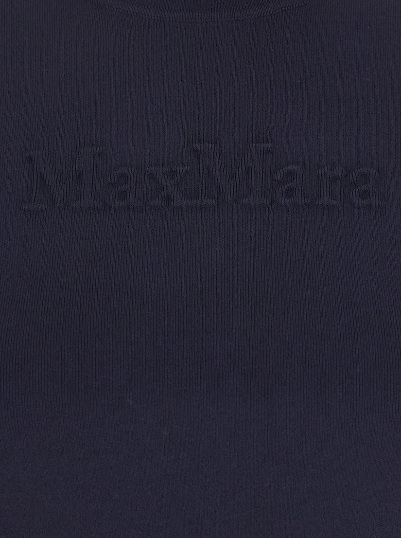 blue crewneck t-shirt with logo by Selfnex