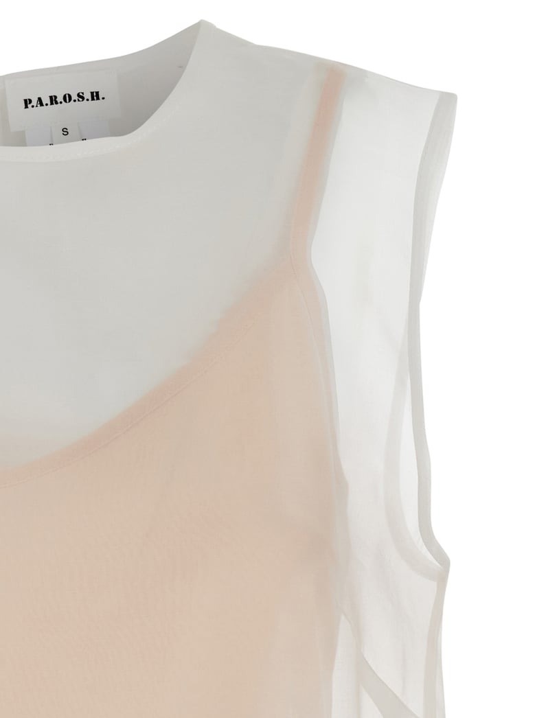blouse silk white by Selfnex