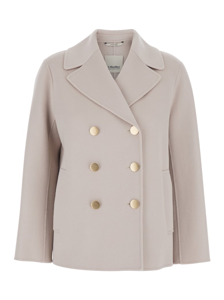 double-breasted jacket margot beige by Selfnex