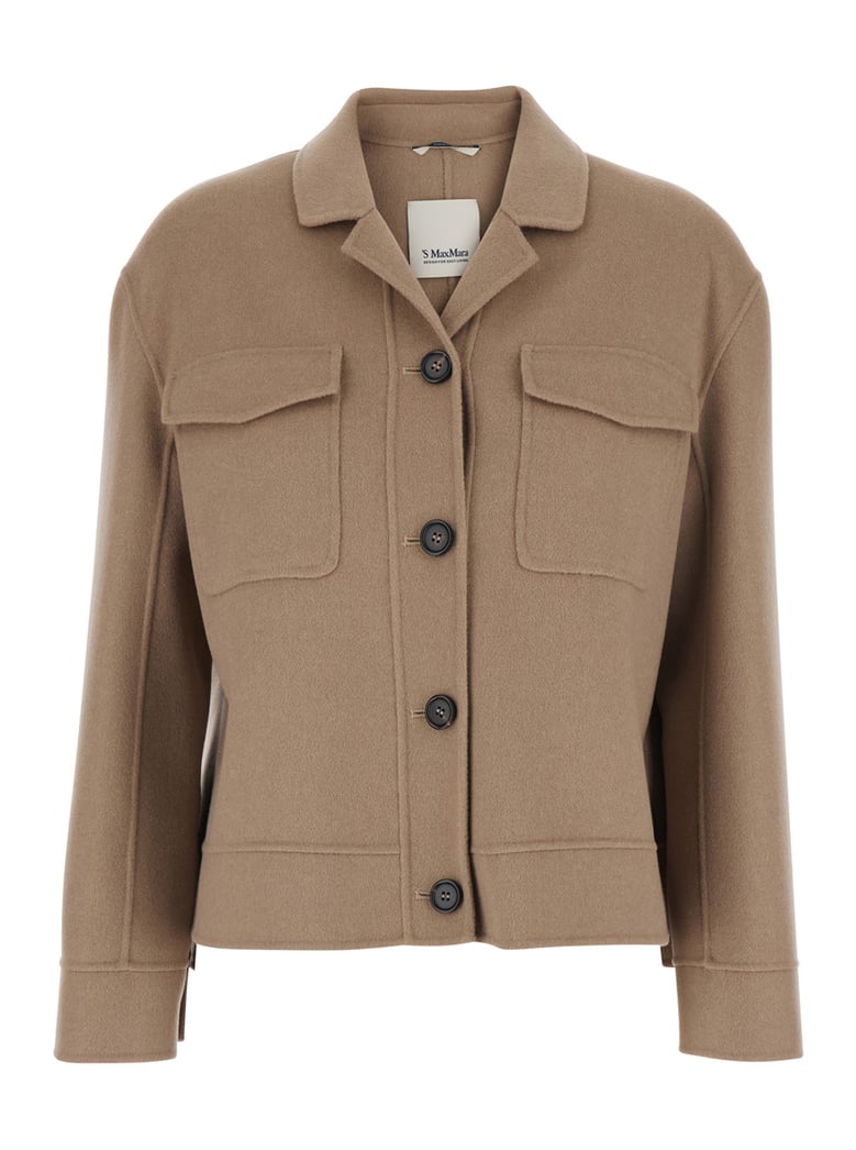 jacket simona beige wool by Selfnex