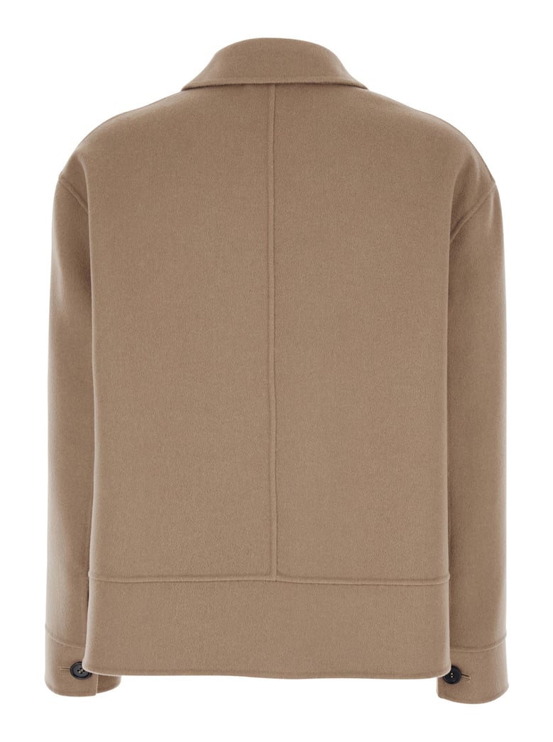 jacket simona beige wool by Selfnex