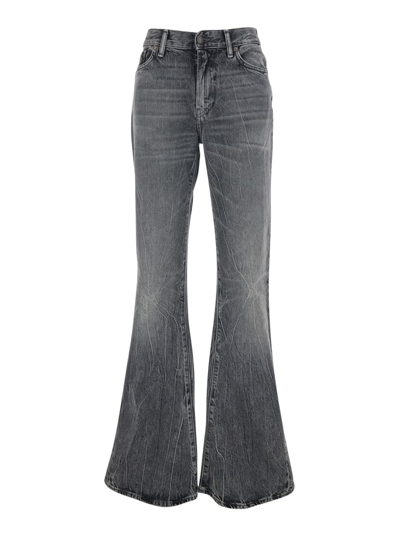 jeans bootcut grey by Selfnex