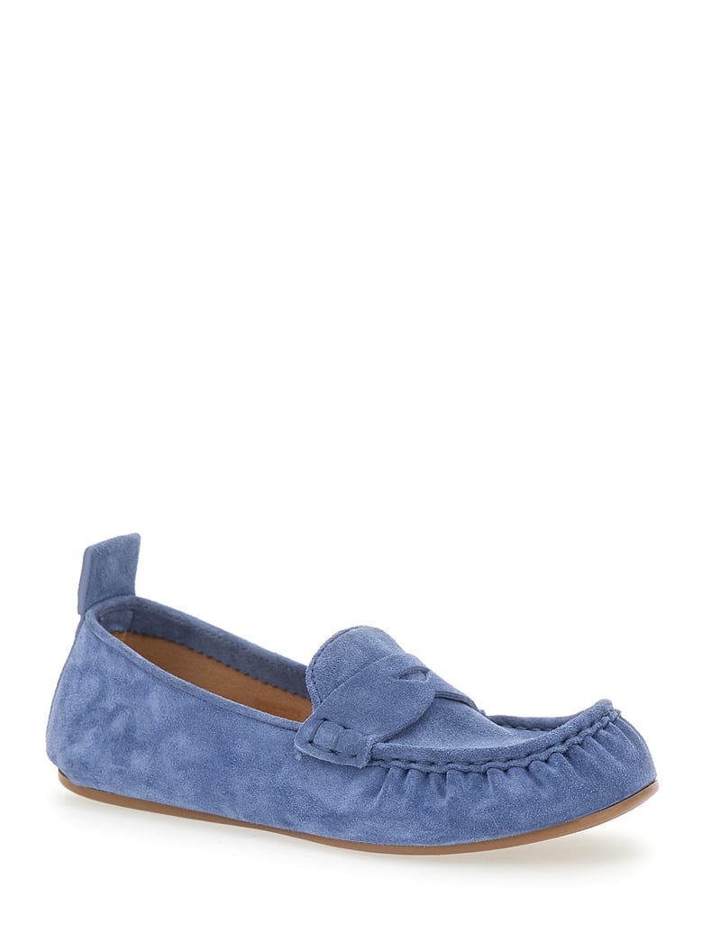 loafers, blue suede by Selfnex