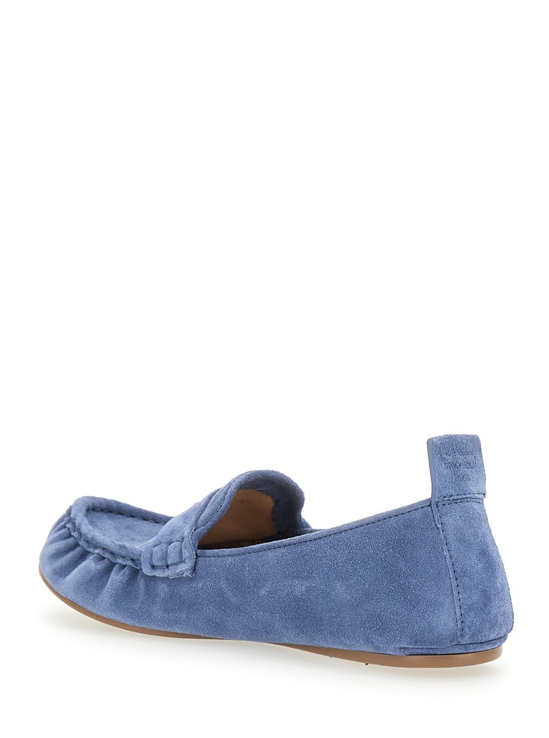 loafers, blue suede by Selfnex