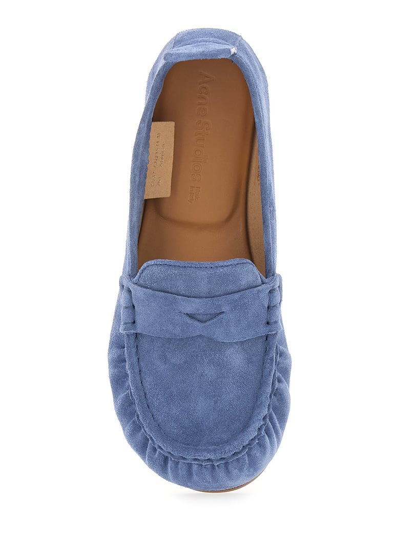 loafers, blue suede by Selfnex