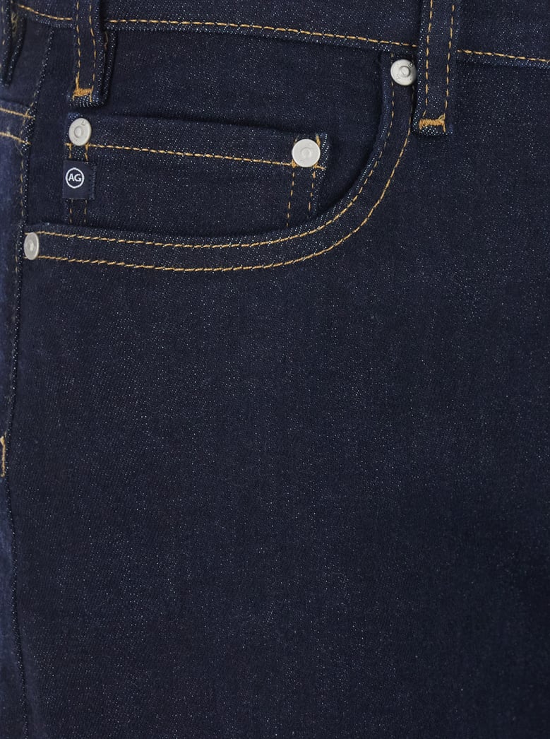wide leg jeans blue denim by Selfnex