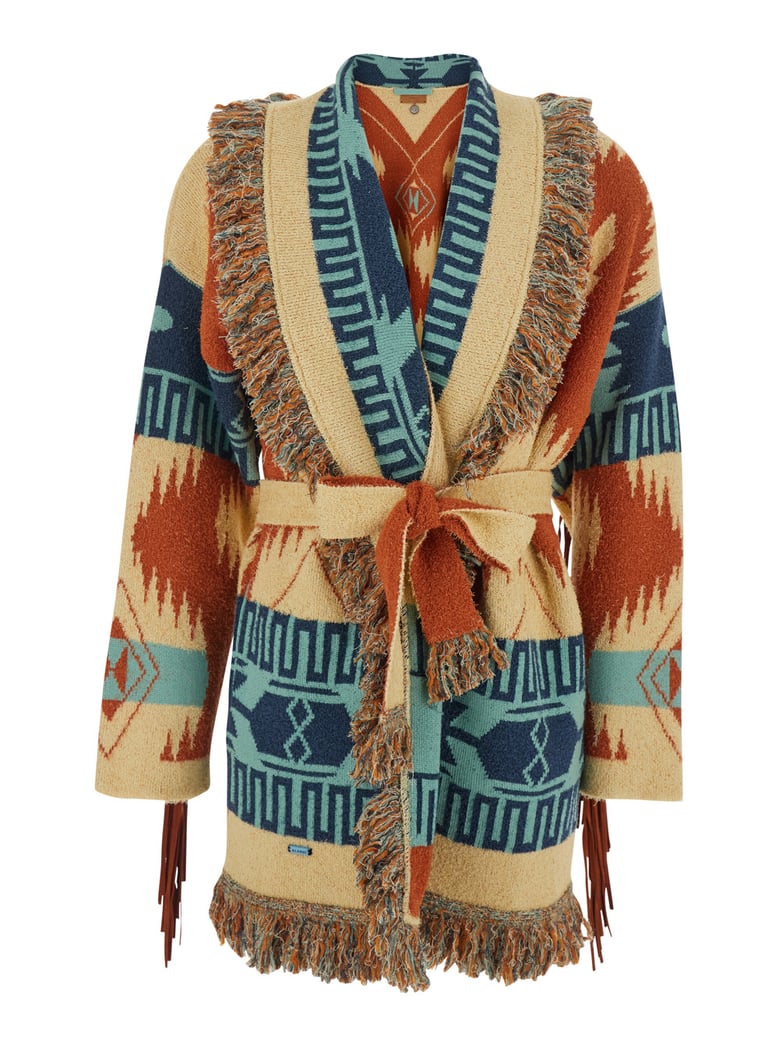 cardigan 'golden dusk' multicolour by Selfnex