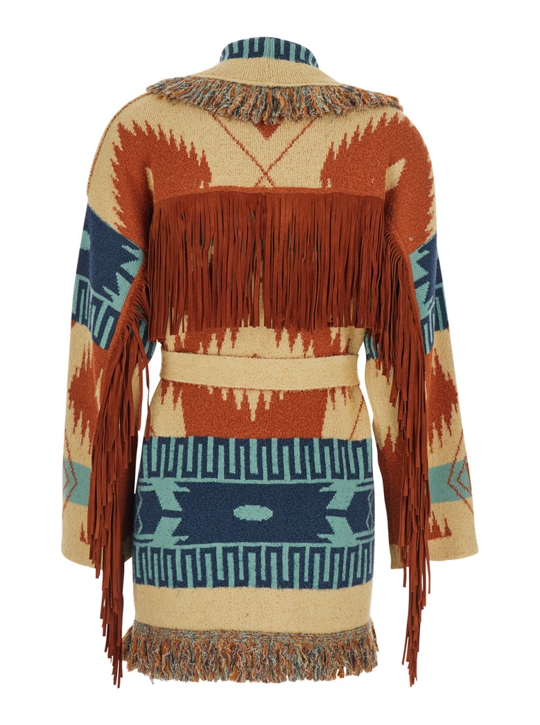 cardigan 'golden dusk' multicolour by Selfnex